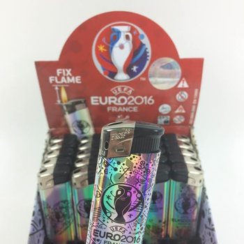 Električni vžigalniki UEFA EURO 2016 v stojalu - 50 kos (Zadnja priložnost)