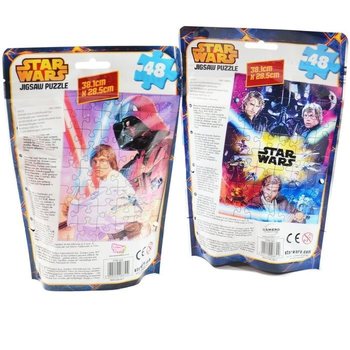 Star Wars sestavljanka v vrečki presenečenja Blindbag 38,1 x 28,5 cm (12 kosov)