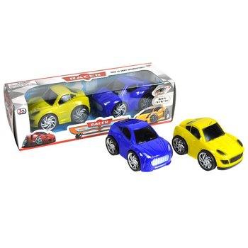 2-delni Set Avtomobilov na Trenje v Displayu (6 kos)