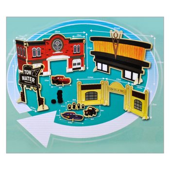 DISNEY CARS - MEGA VELIK LESEN SET "USTVARI SVOJ CARS SET"