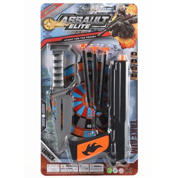 ASSAULT ELITE - Pi&scaron;tola s Pu&scaron;čicami na Priseske in Nožem (6 kos.)