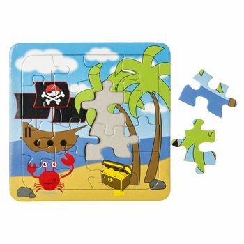 Mix Piratske Sestavljanke - 14 x 14 cm (50 Kosov)