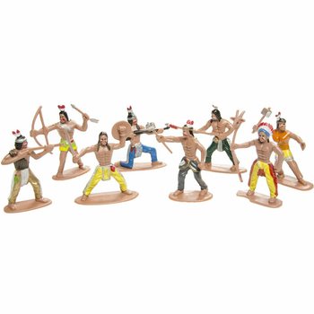 Mešane miniaturne figure Indijancev