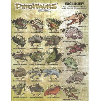 ***TOP IZDELEK*** DINOWAURS DINOZAVRI V DISPLAYU (30 kos.)