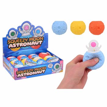 Astronavt Squeezy Moon Ball - V Displayu (12 Kosov)