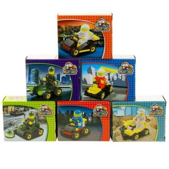 Gradbene Kocke BRICKS Avtomobilčki (9 kos)