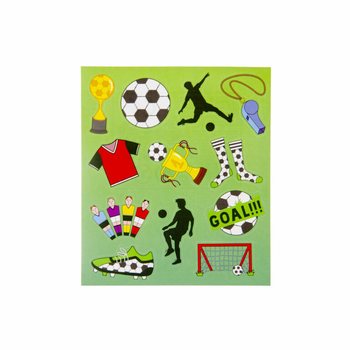 Nogometne Fun Nalepke Display