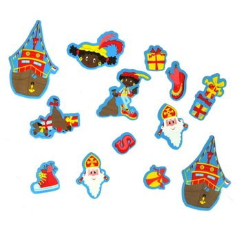 60 Penastih Nalepk Sinterklaas in Piet (3 seti)