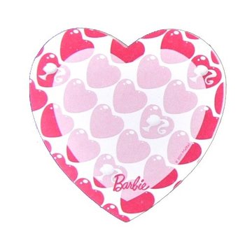 BARBIE BELEŽKA V OBLIKI SRCA NA KARTICI (6 kos)