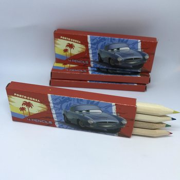 Barvice Disney Cars - Set 4 kosov v &Scaron;katlici (48 kos.)