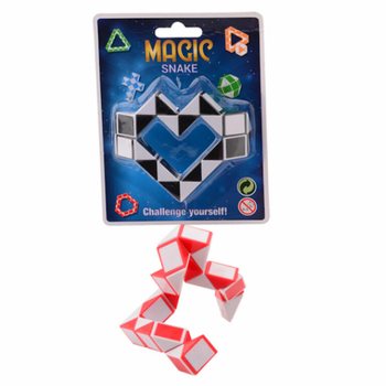 MAGIC SNAKE - 3D Sestavljanka Kača na Kartonu (24 kos)