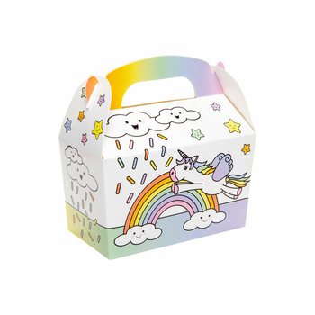 &Scaron;katlica za darilca Samorog / Unicorn 12x12.5x6 Cm (12 kosov)