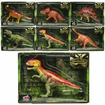 Igralne figure dinozavrov - Luksuzna darilna škatla - Mešano (Set 6 kosov)