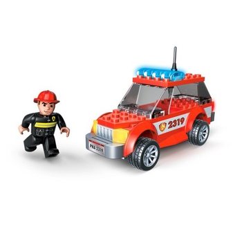 MEGA BLOKS - GASILSKI SUV IN POLICIJSKI HELIKOPTER (2 kos.)