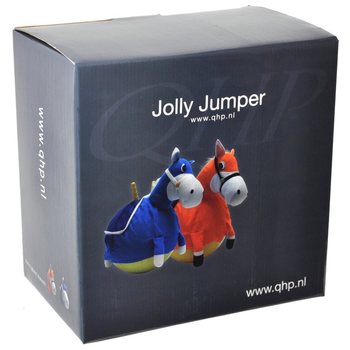 Skakalna Žoga Konjiček Jolly Jumper - Oranžna (45 cm)