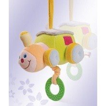 Pli&scaron;asta Glasbena Skrinjica Vlak Baby Bow