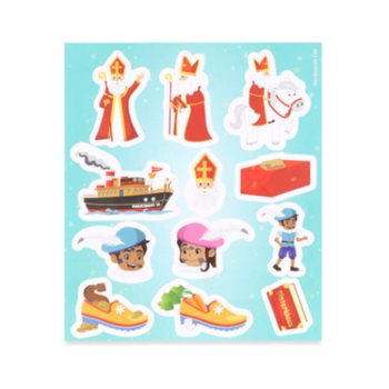 FUN STICKERS &ndash; MODEL: SINTERKLAAS (120 kos)