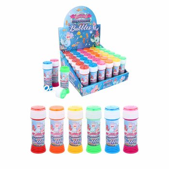 Milni mehurčki Morska deklica 50ml z igro potrpežljivosti (Display 36 kos)