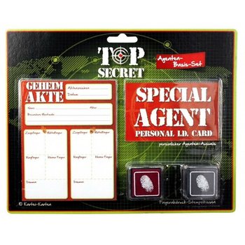 TOP SECRET – POSEBNI AGENT, SET ZA PRSTNE ODTISE (12 kos)