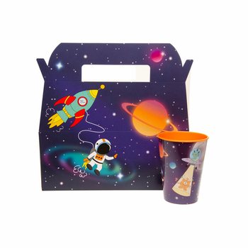 &Scaron;katle za otro&scaron;ki meni Vesolje / Space - 22,5 x 12 x 9,5 cm (24 kos)