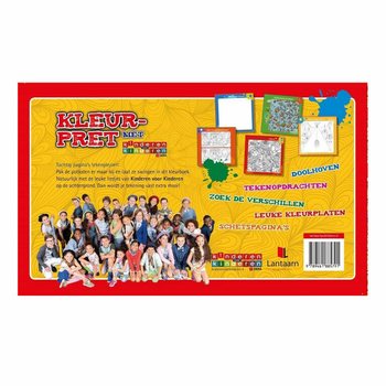 KINDEREN VOOR KINDEREN - Set za risanje in barvanje (6 kos.)