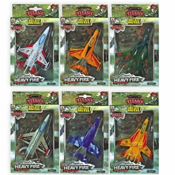 Kovinska Letala F16 Die-Cast (6 kos)