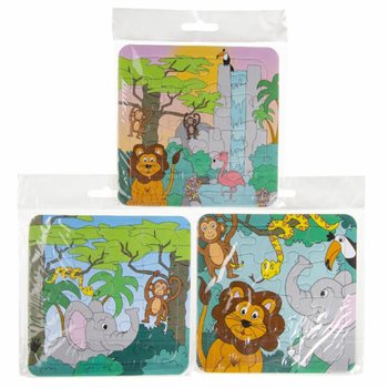 Mix Jungle Puzzle (14x14 cm) - Paket 50 kosov