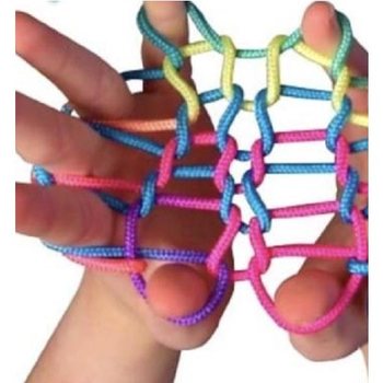 RAINBOW ROPE - Večbarvne mavrične vrvice (12 kos)