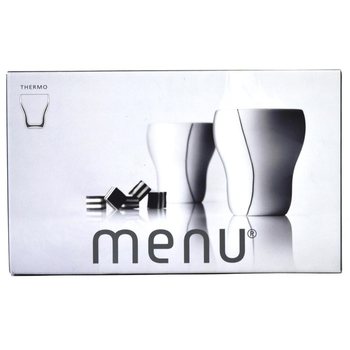 MENU - TERMO SKODELICA BLACK CONTOUR SREDNJA 320 ML, SET 2 KOSOV