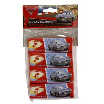 Barvice Disney Cars - Set 4 kosov v &Scaron;katlici (48 kos.)