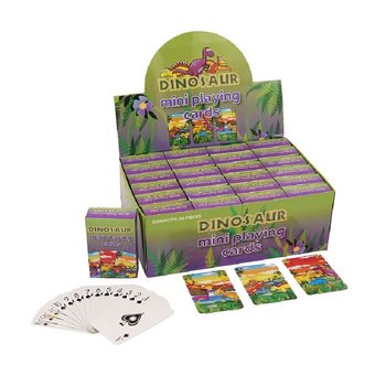 MINI IGRALNE KARTE – MODEL: DINOZAVER V DISPLAYU (24 kos)