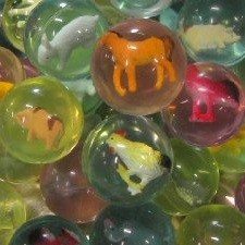 ŽOGICE SKOKAČKE Z ŽIVALMI 4,5 cm (50 kos)
