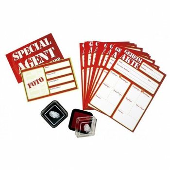 TOP SECRET &ndash; POSEBNI AGENT, SET ZA PRSTNE ODTISE (12 kos)