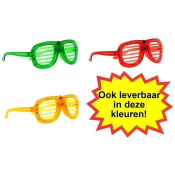 SHUTTER SHADES OČALA Z OSVETLITVIJO - MODRA (12 kos)