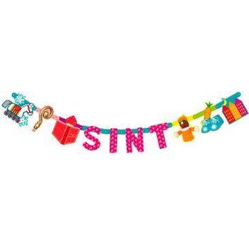 GIRLANDA SINTERKLAAS IN PIET - DOLŽINA 1,5 M (12 kos.)
