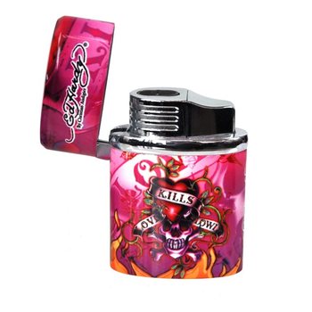 ED HARDY VIHARNI VŽIGALNIK DVOJNI PLAMEN (8 kos.)