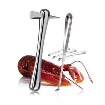 NUANCE - GOURMET KLADIVO Z VILICAMI ZA RAKE (1 set)