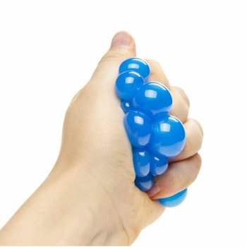 SQUISHY ŽOGA - Premer: 5 CM - ME&Scaron;ANE ŽIVE BARVE V ZASLONU (24 kos)