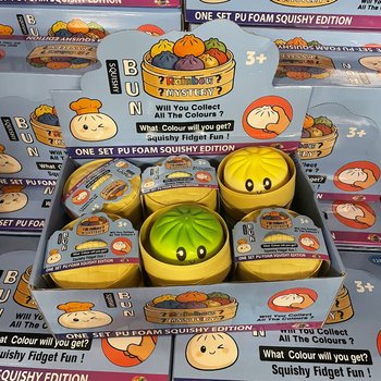 RAGE - Squishy Bun Dumplings VELIKI - ONE SET PU FOAM SQUISHY EDITION (12 kos)
