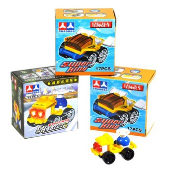BRICKS Kocke za sestavljanje (12 kos)