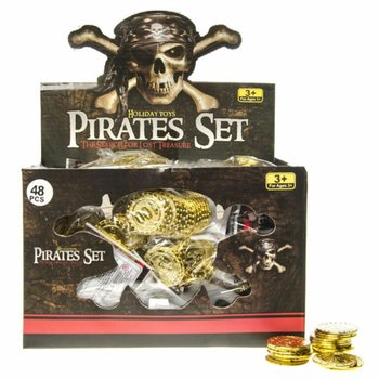 Zaslon 48 vrečk piratskih kovancev
