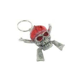 Obesek za Ključe Piratska Lobanja (24 kos)