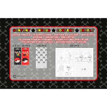 POPOLN HORECA PAKET GUSAR - 48x Setov barvic + 100x Pobarvank + 100x Prtičkov (248 kos.)