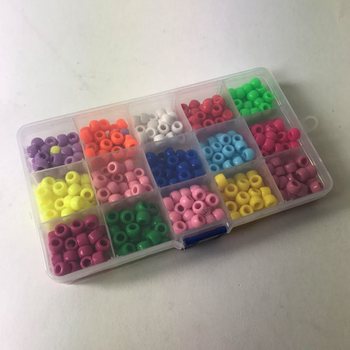 Set kroglic v &scaron;katli za shranjevanje - Mix barv (12 kos.)