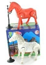 MANEŽA KONJ IN ZEBRA V &Scaron;KATLI
