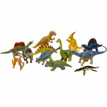 ANIMAL WORLD - ME&Scaron;ANI KOMPLET FIGURIC DINOZAVROV (12 kosov)