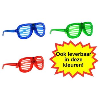 SHUTTER SHADES OČALA Z OSVETLITVIJO - BARVA: RUMENA (12 kos)