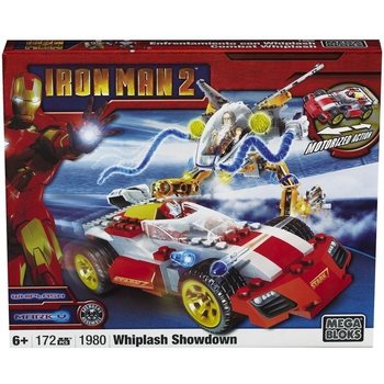MEGA BLOKS Iron Man 2 Whiplash Showdown Igralni set - 1980