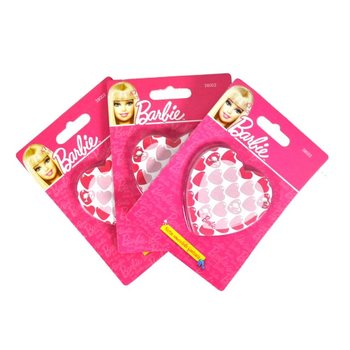 BARBIE BELEŽKA V OBLIKI SRCA NA KARTICI (6 kos)