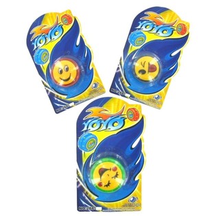 SVETLEČI JOJO NA KARTONČKU (12 kos)